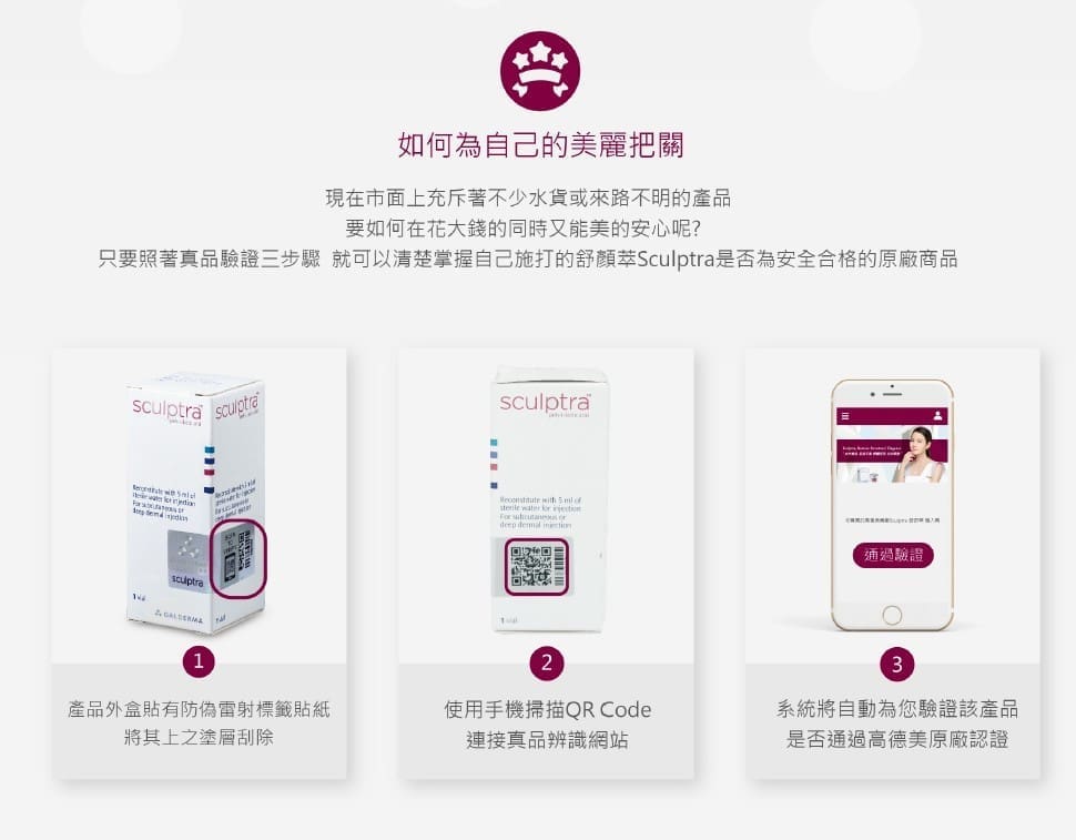 Sculptra舒顏萃補充流失的膠原蛋白